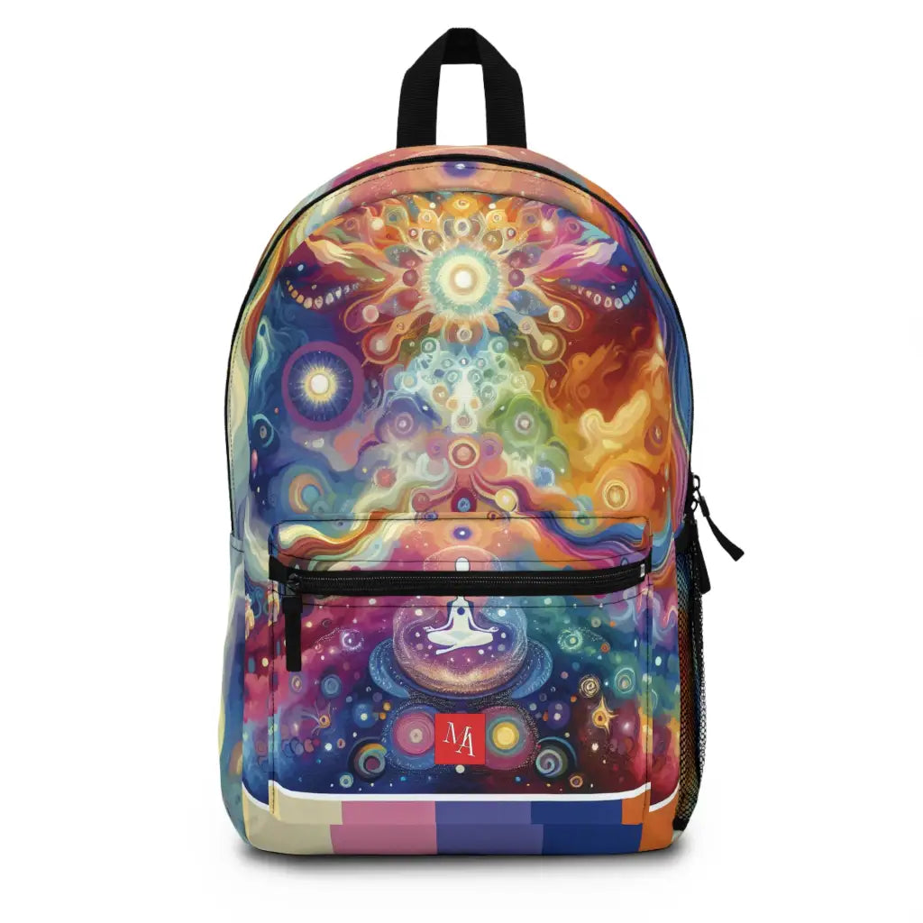 Meditative Cosmic Vortex Backpack One size Bags
