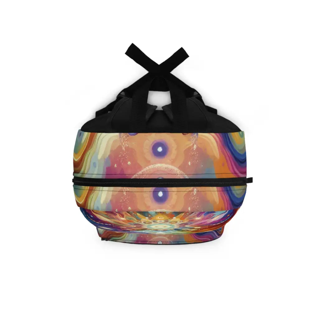 Meditative Cosmic Vortex Backpack One size Bags