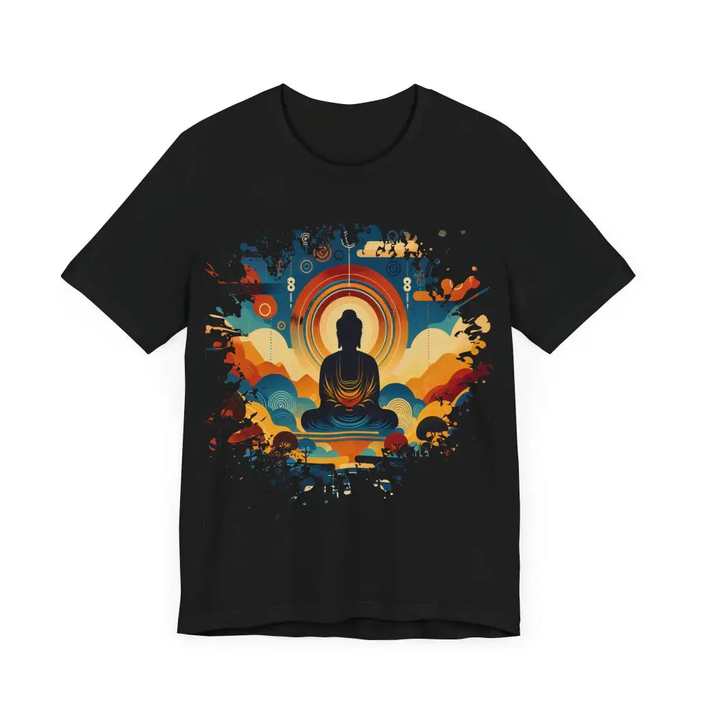 Meditative Zen Sunrise - Jersey Short Sleeve Tee - T-Shirt