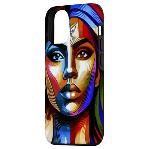 Melanated Woman Artwork: She Can Do Both Case (iPhone