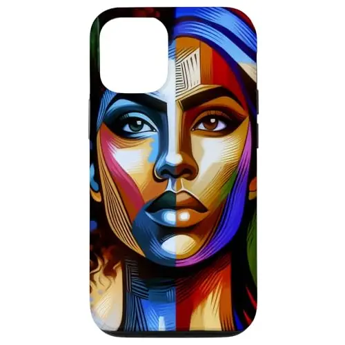 Melanated Woman Artwork: She Can Do Both Case (iPhone