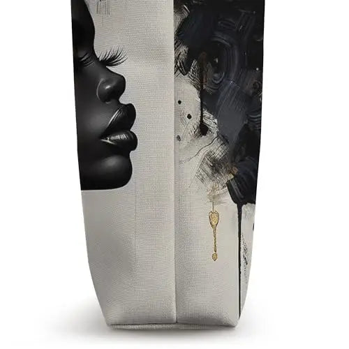 Melanin Queen of Resilience: Crowned in Treasure Tote Bag