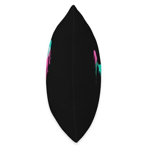 Melting Spectrum: Dripping Handprint Throw Pillow Home