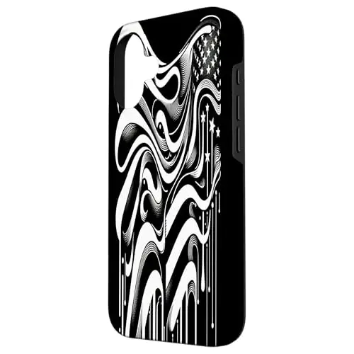 Melting Stripes: The Fluidity of Freedom Case (iPhone
