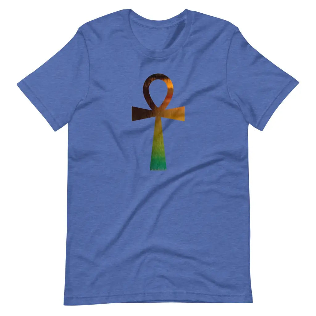 Men’s Ankh: Egyptian Symbol for life t-shirt - Heather