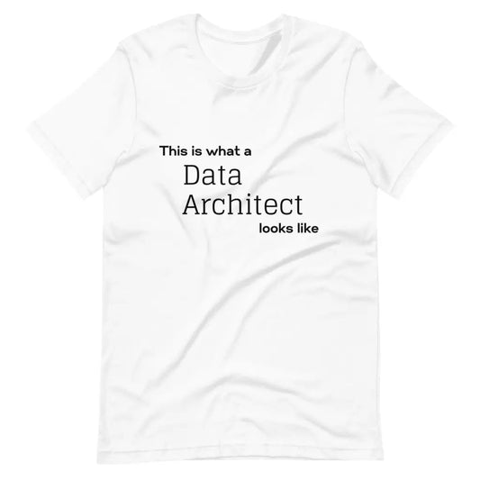 Men’s Data Architect t-shirt - White / S - T-Shirt
