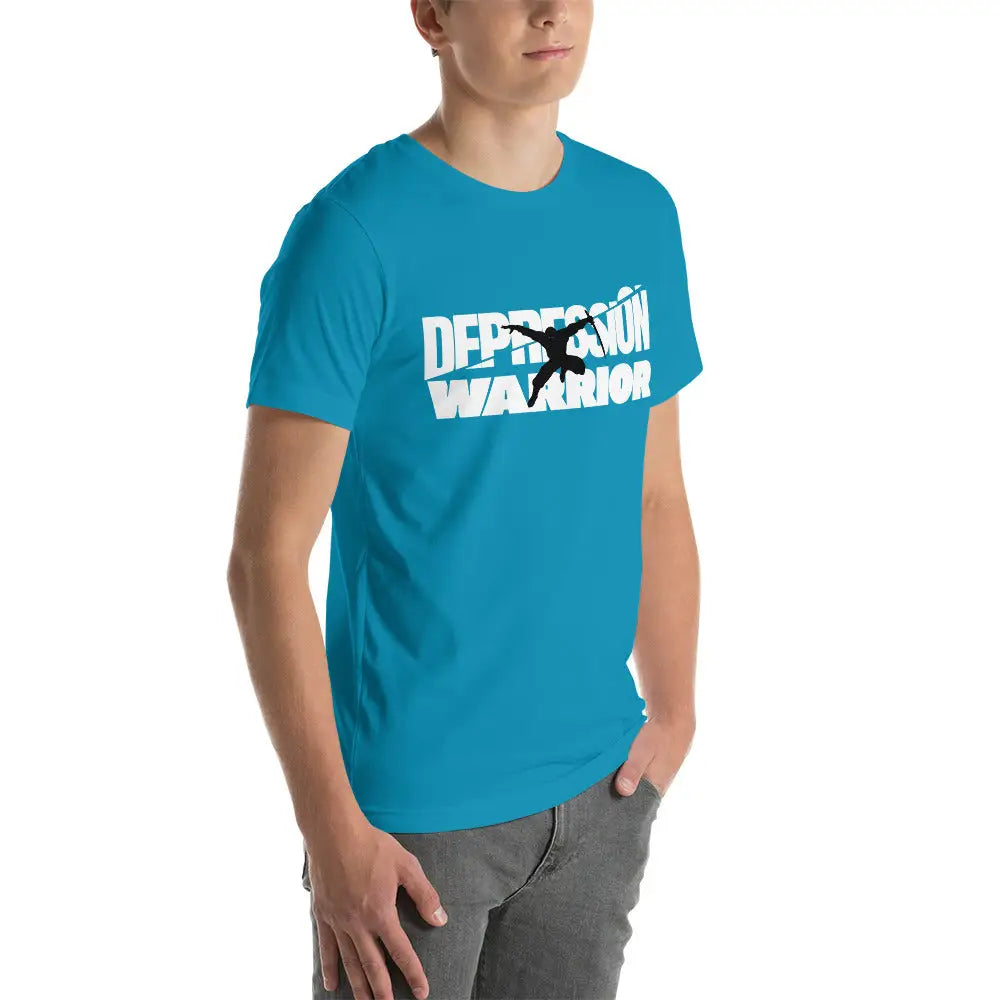 Men’s Depression Warrior t-shirt - T-Shirt