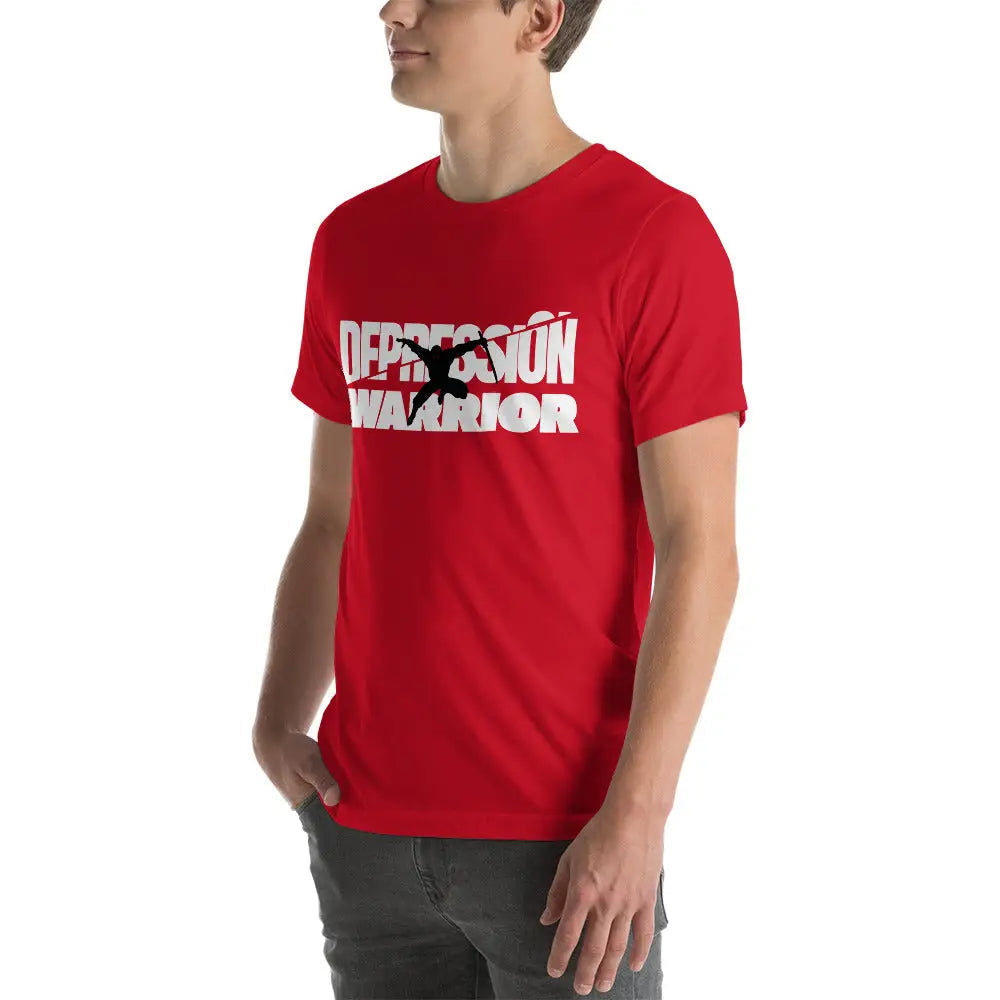 Men’s Depression Warrior t-shirt - T-Shirt