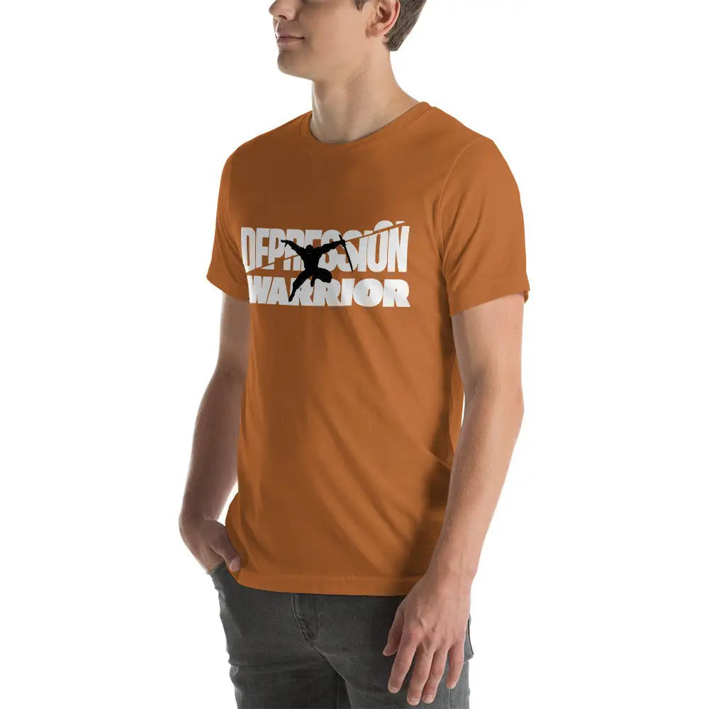 Men’s Depression Warrior t-shirt - T-Shirt