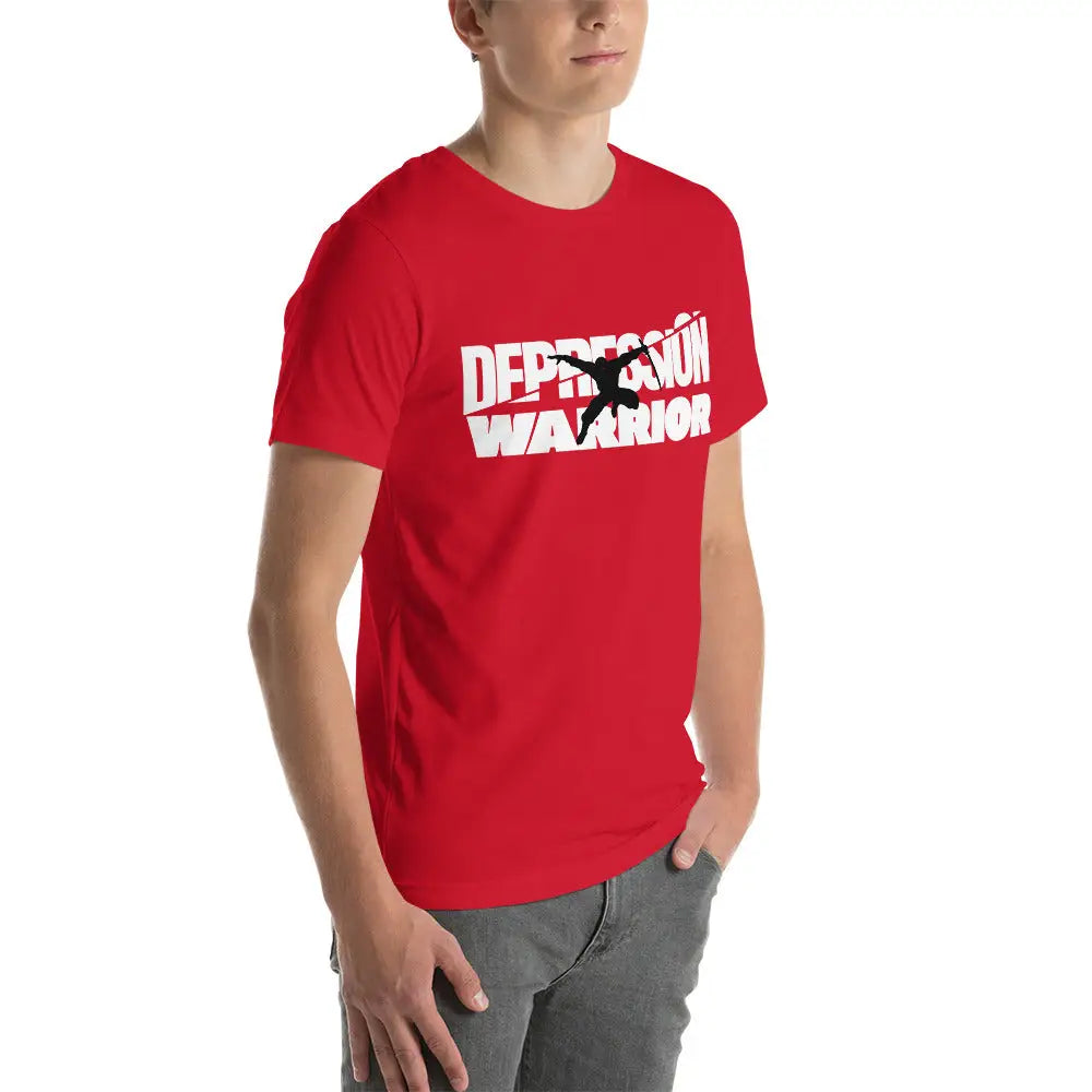 Men’s Depression Warrior t-shirt - T-Shirt