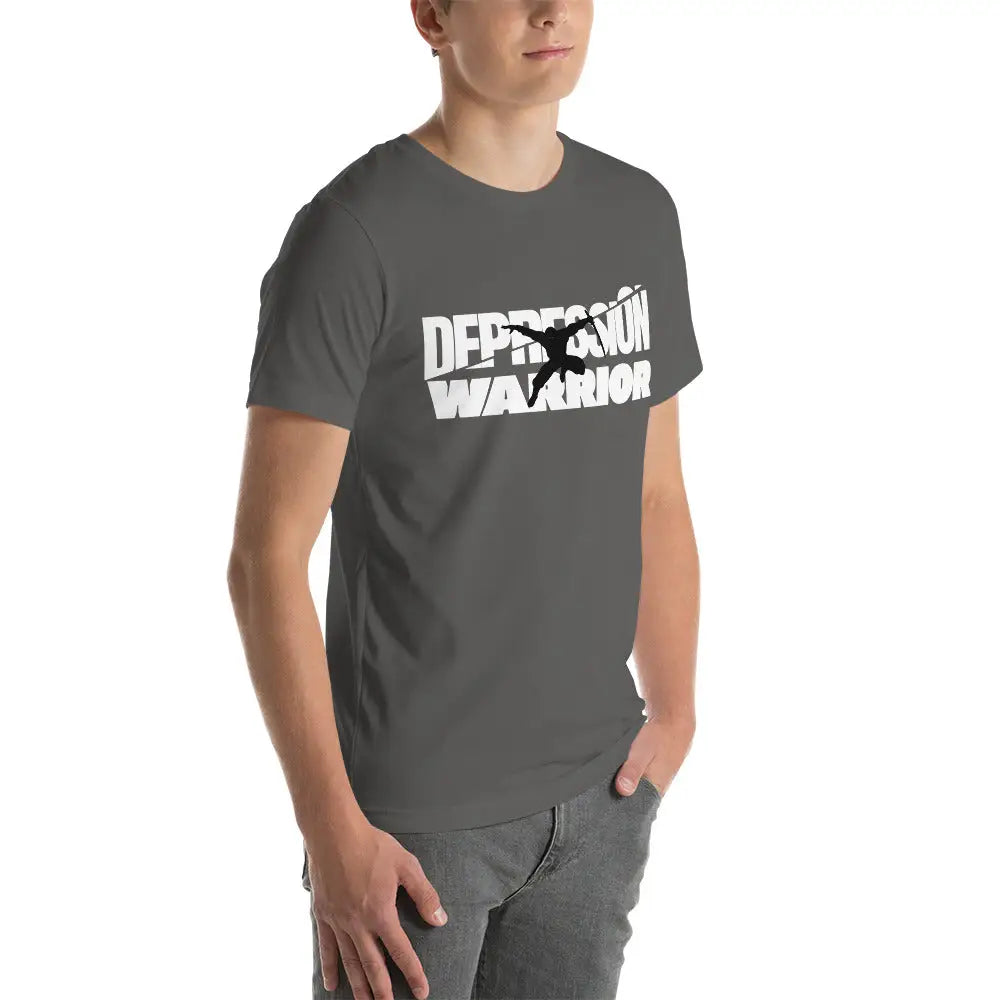 Men’s Depression Warrior t-shirt - T-Shirt