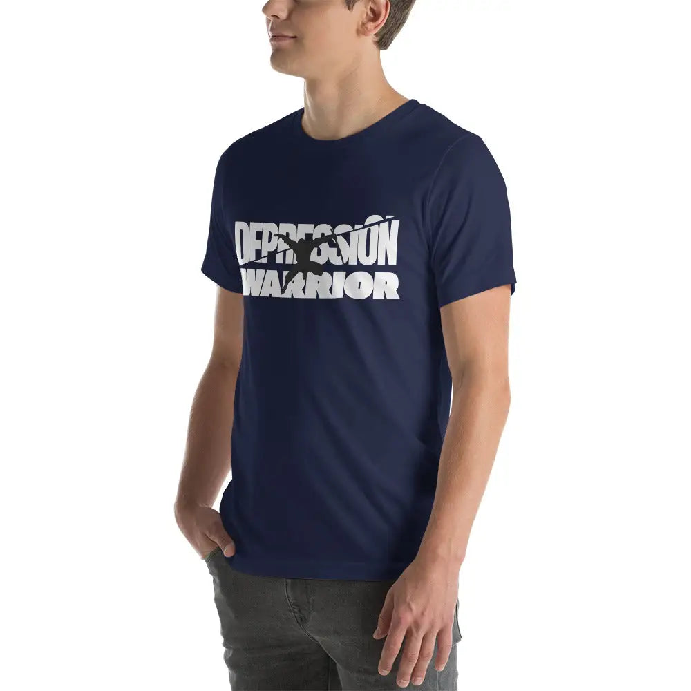 Men’s Depression Warrior t-shirt - T-Shirt