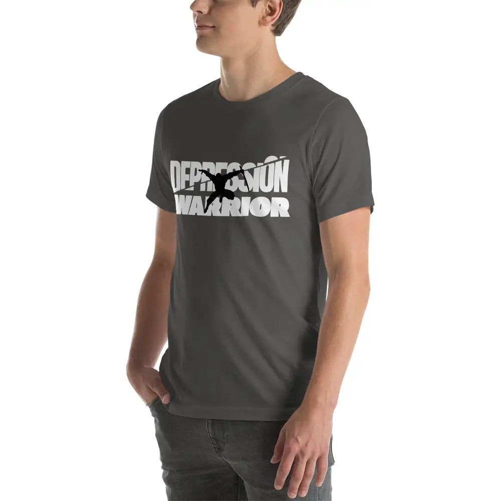 Men’s Depression Warrior t-shirt - T-Shirt