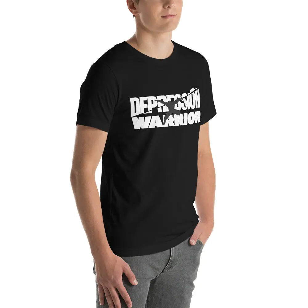 Men’s Depression Warrior t-shirt - T-Shirt