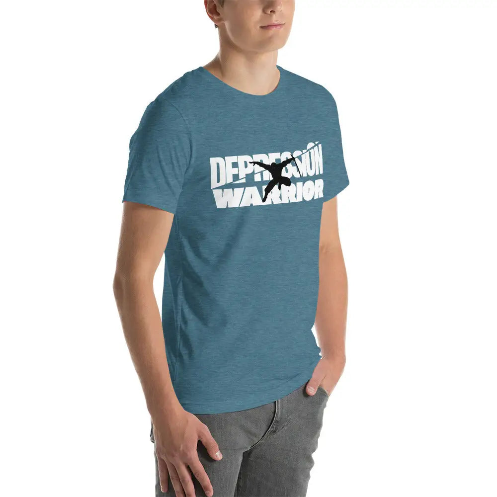 Men’s Depression Warrior t-shirt - T-Shirt