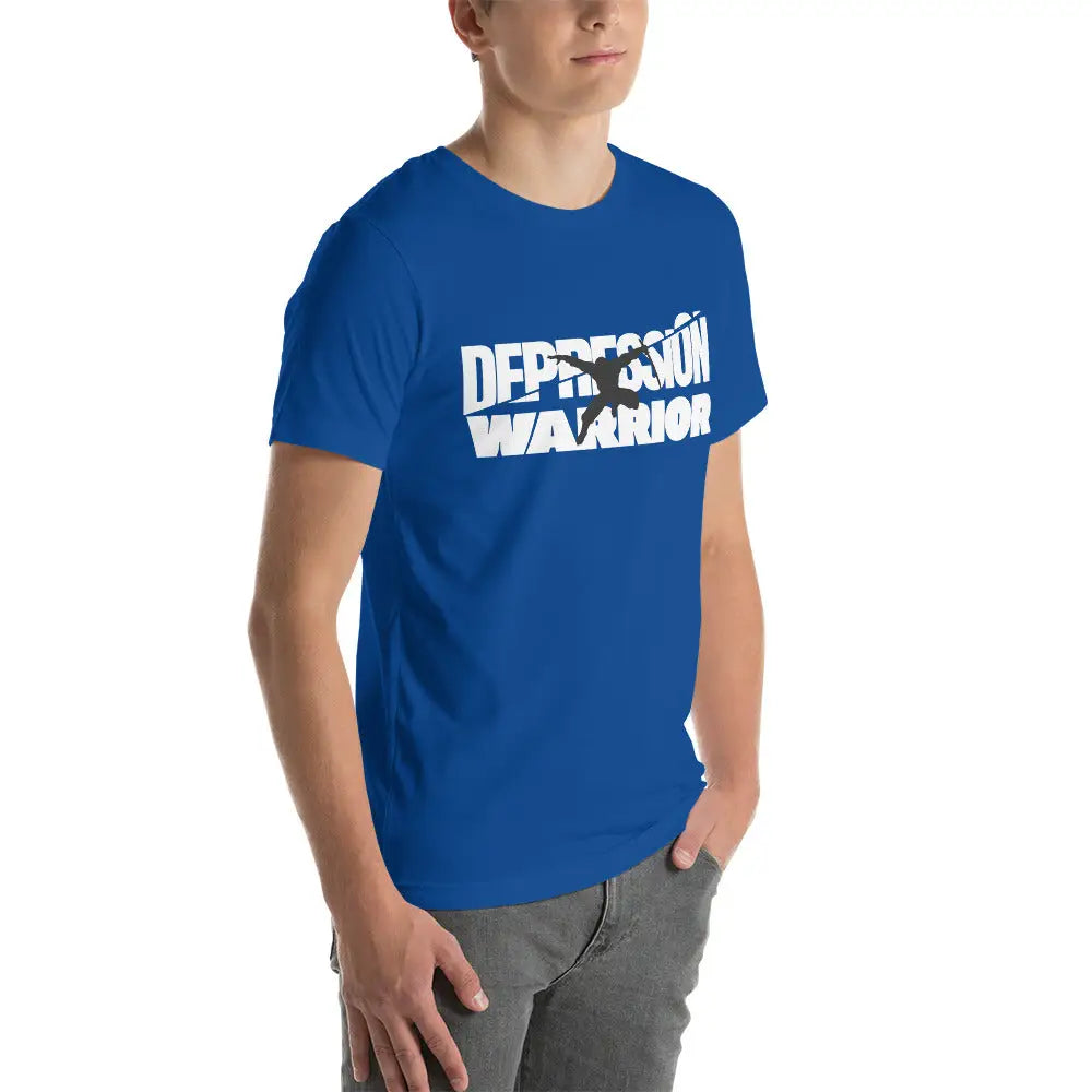 Men’s Depression Warrior t-shirt - T-Shirt