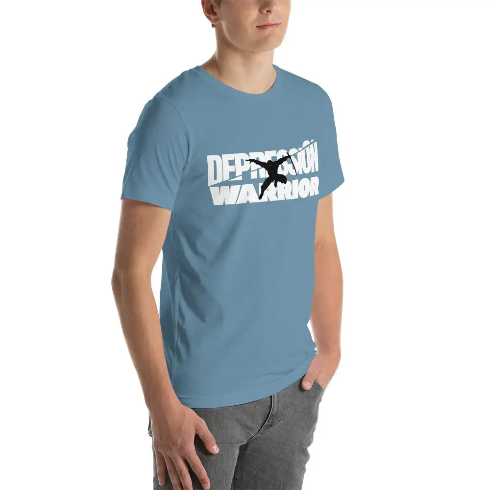 Men’s Depression Warrior t-shirt - T-Shirt