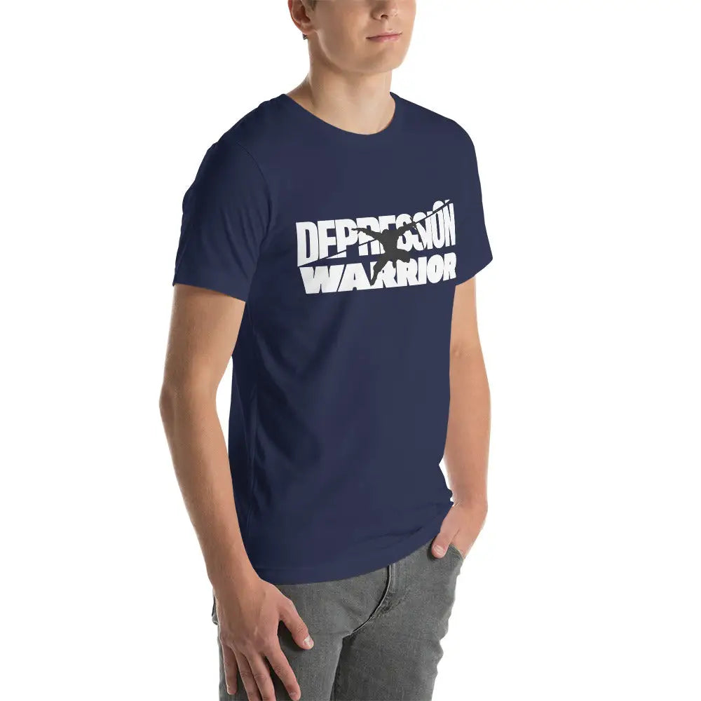 Men’s Depression Warrior t-shirt - T-Shirt