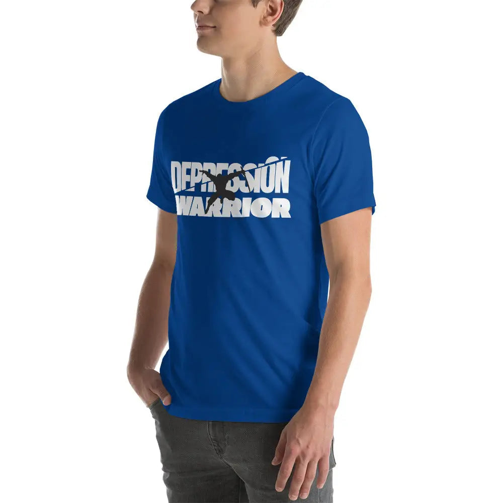 Men’s Depression Warrior t-shirt - T-Shirt