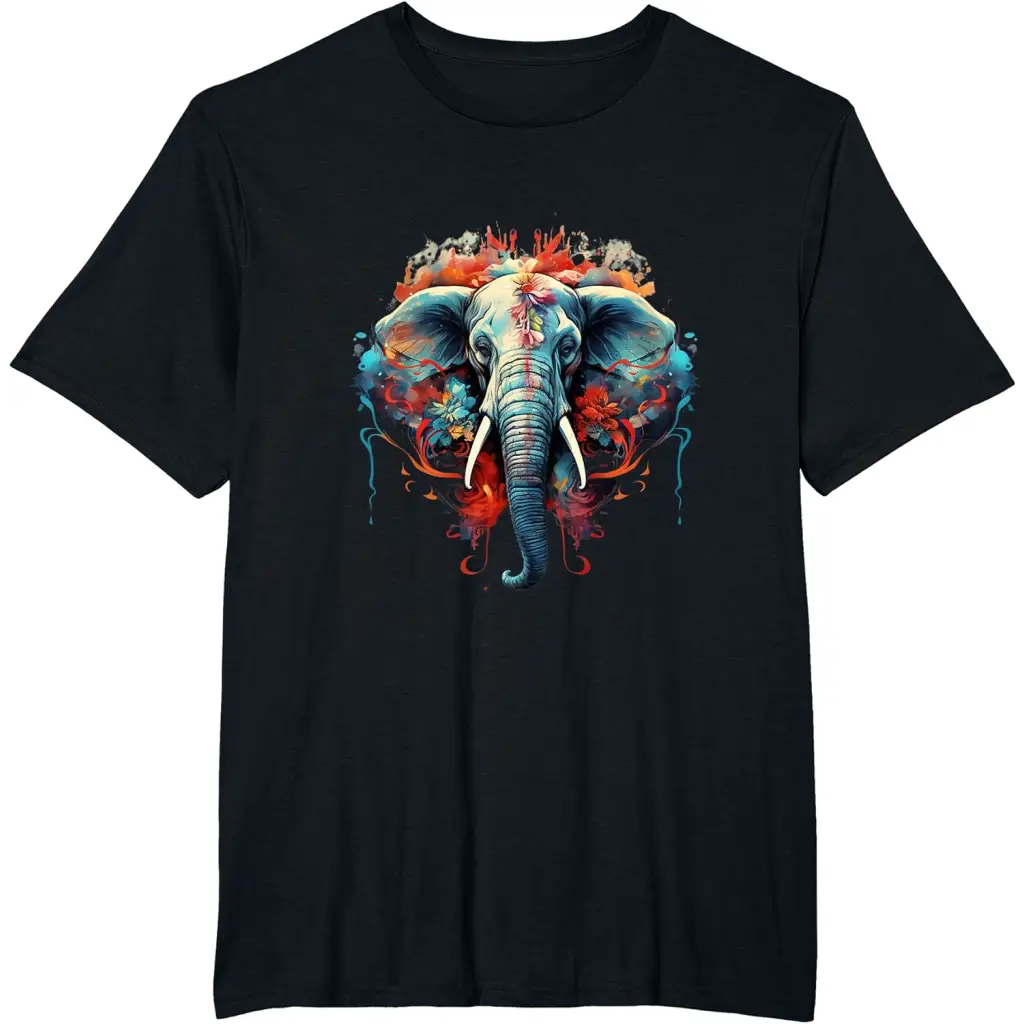 Men’s Elephant Dreams: A World of Color T-Shirt - Big