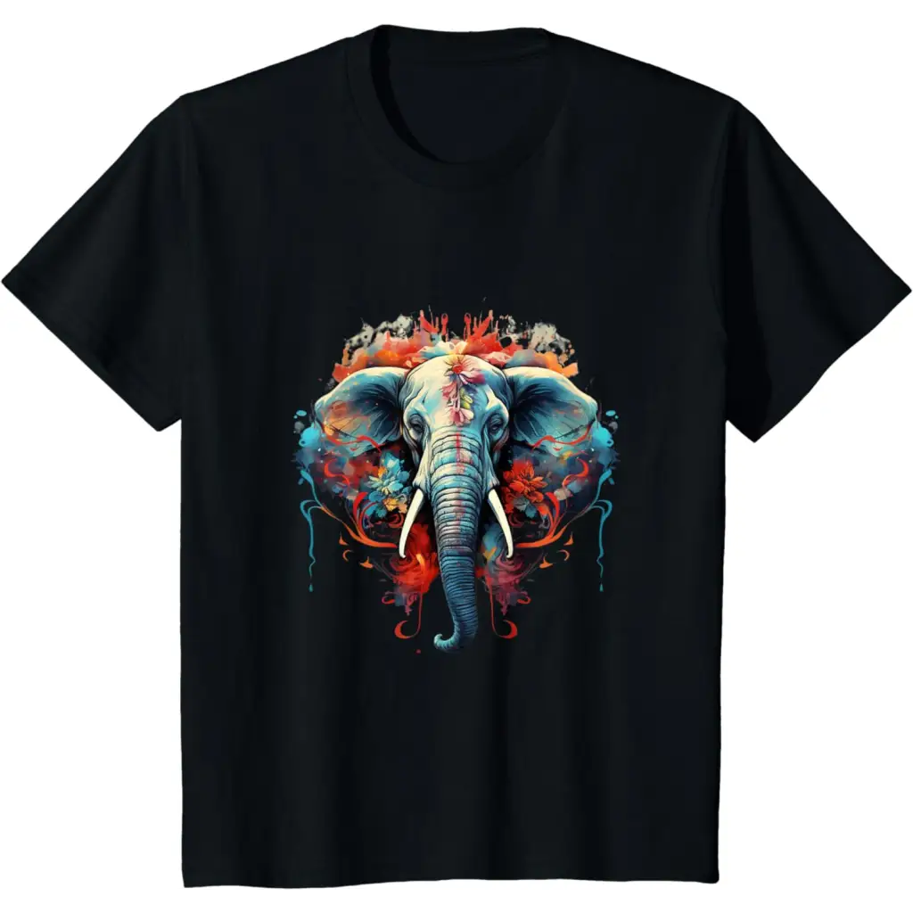 Men’s Elephant Dreams: A World of Color T-Shirt - Youth