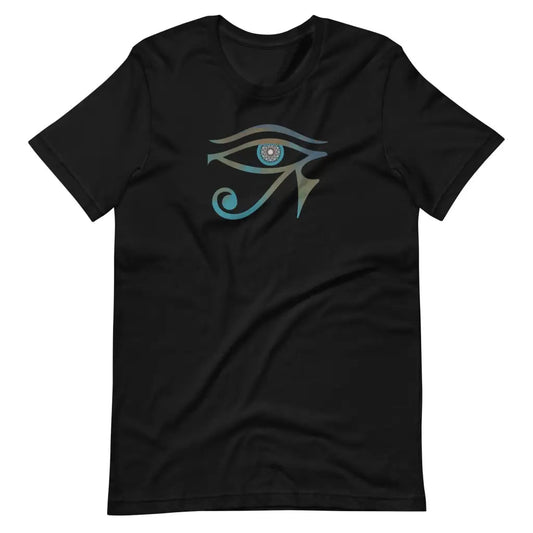Men’s Eye Of Horus t-shirt - Black / S - T-Shirt