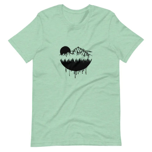 Men’s Hot Mountain Lodging Vaca T-shirt - Heather Prism