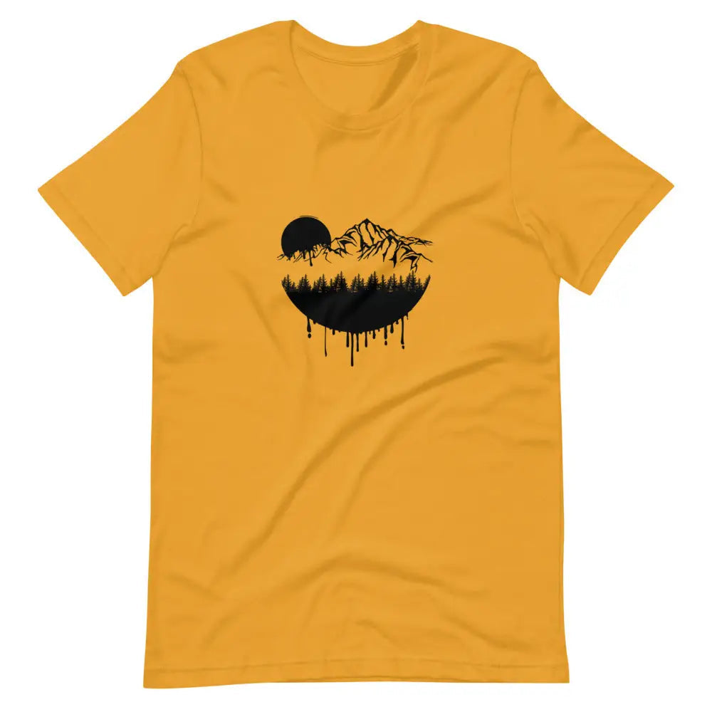 Men’s Hot Mountain Lodging Vaca T-shirt - Mustard / S