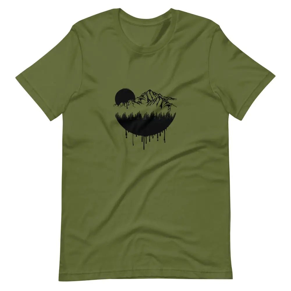 Men’s Hot Mountain Lodging Vaca T-shirt - Olive / S