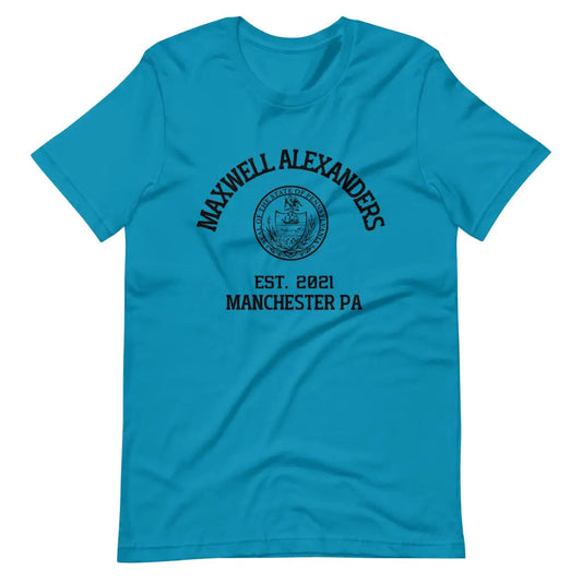 Men’s Maxwell Alexanders PA Seal t-shirt - Aqua / S