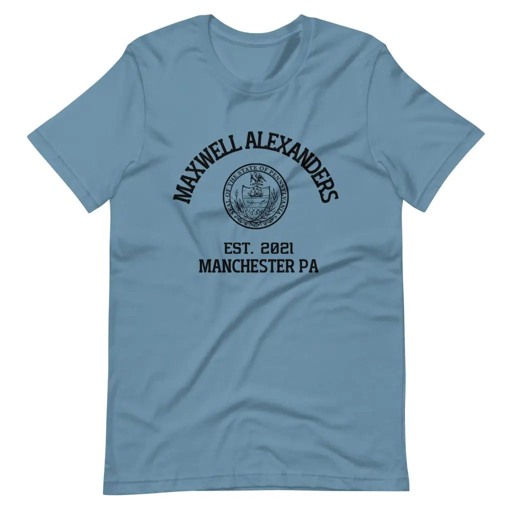 Men’s Maxwell Alexanders PA Seal t-shirt - Steel Blue / S