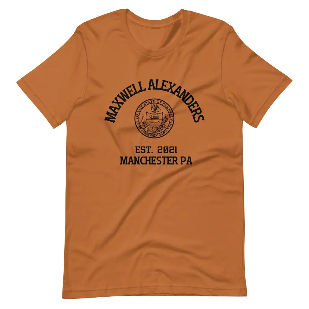 Men’s Maxwell Alexanders PA Seal t-shirt - Toast / XS