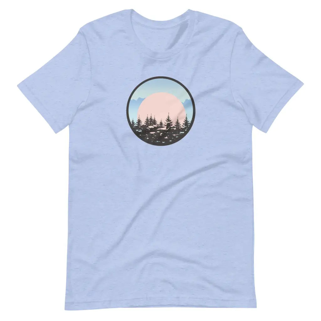 Men’s Mountain Lodging Vaca t-shirt - Heather Blue / S