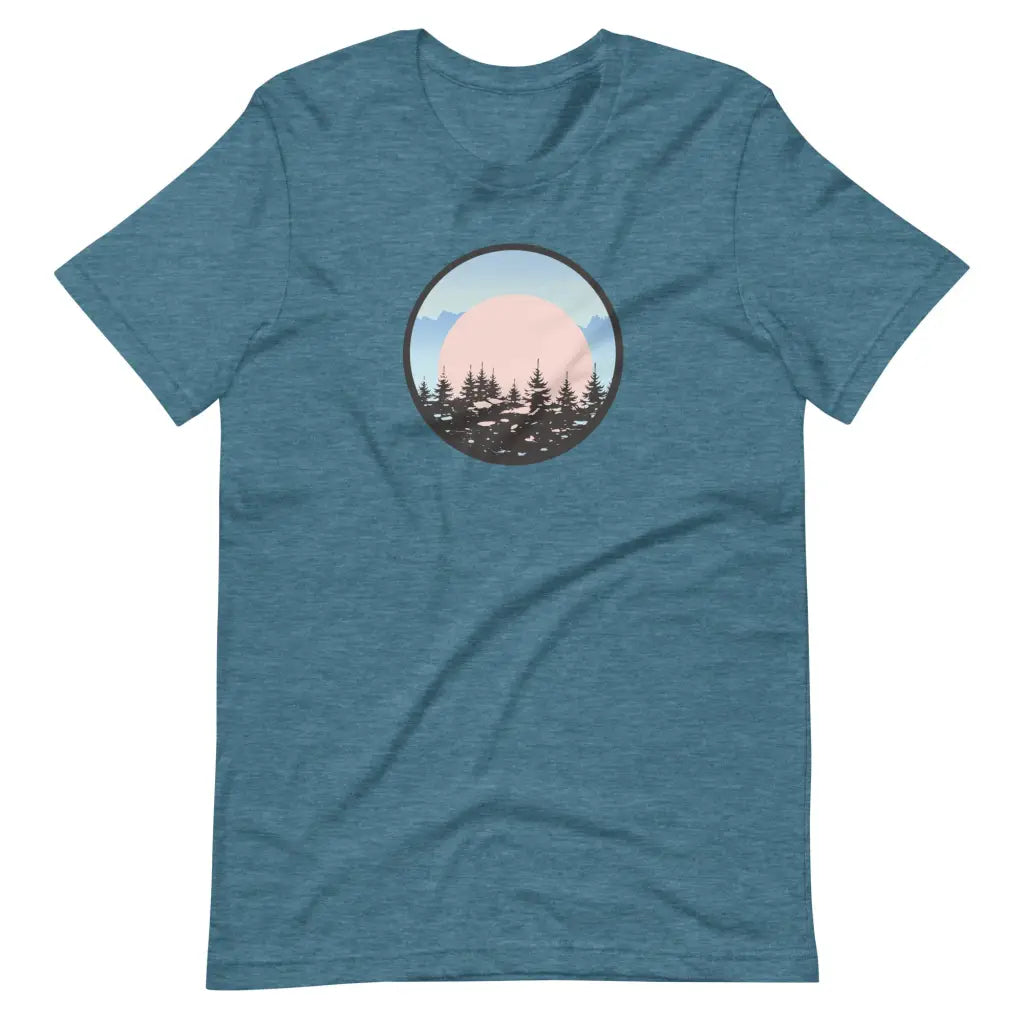 Men’s Mountain Lodging Vaca t-shirt - Heather Deep Teal