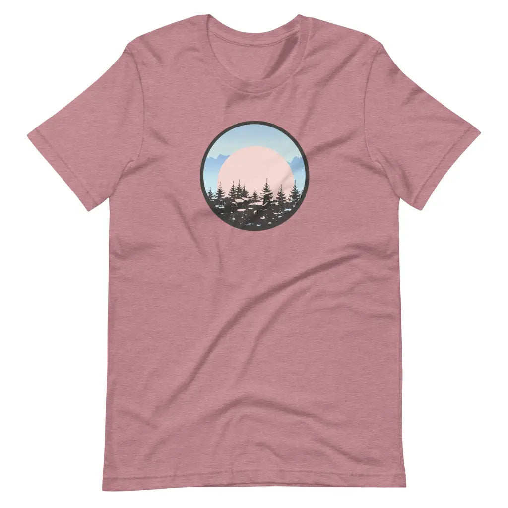 Men’s Mountain Lodging Vaca t-shirt - Heather Orchid / S