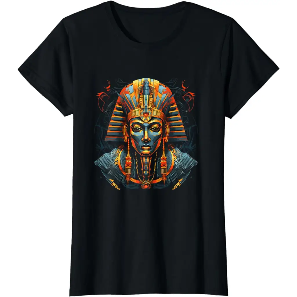 Men’s Pharaoh’s Gaze: The Eternal Ruler T-Shirt - Women