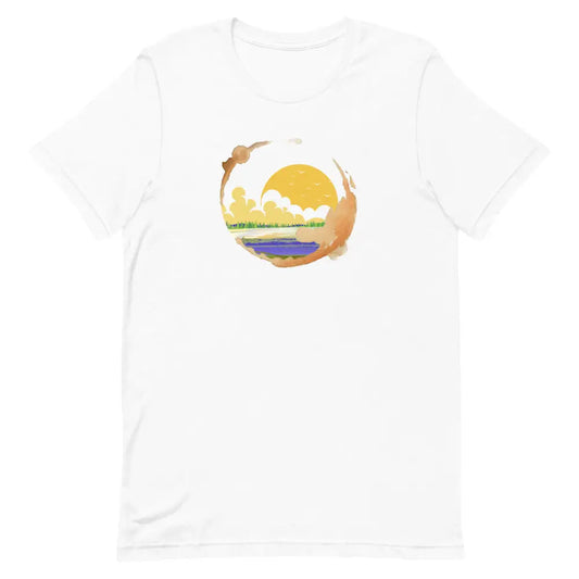 Men’s Sunshine and Coffee t-shirt - White / S - T-Shirt