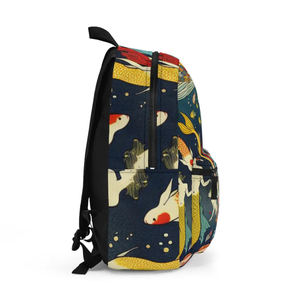 Mermaid Reverie Under the Waves Backpack One size Bags