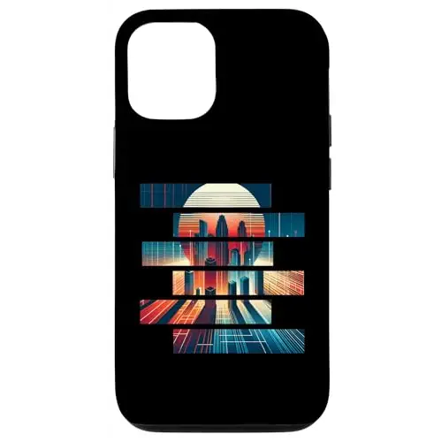 Metropolis Mosaic: Sunset in Segments Case (iPhone Select