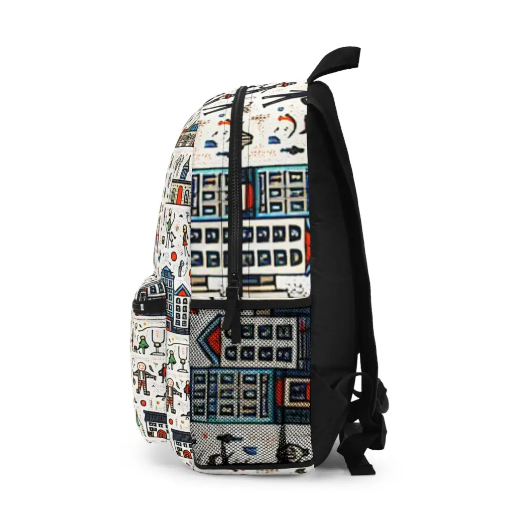 Miniature Cityscape Fantasia Backpack One size Bags