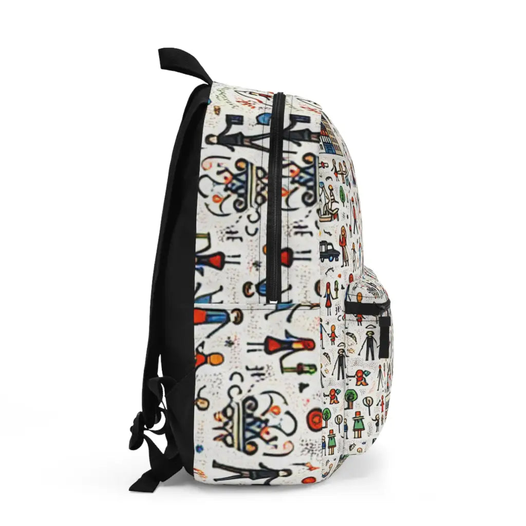 Miniature Cityscape Fantasia Backpack One size Bags