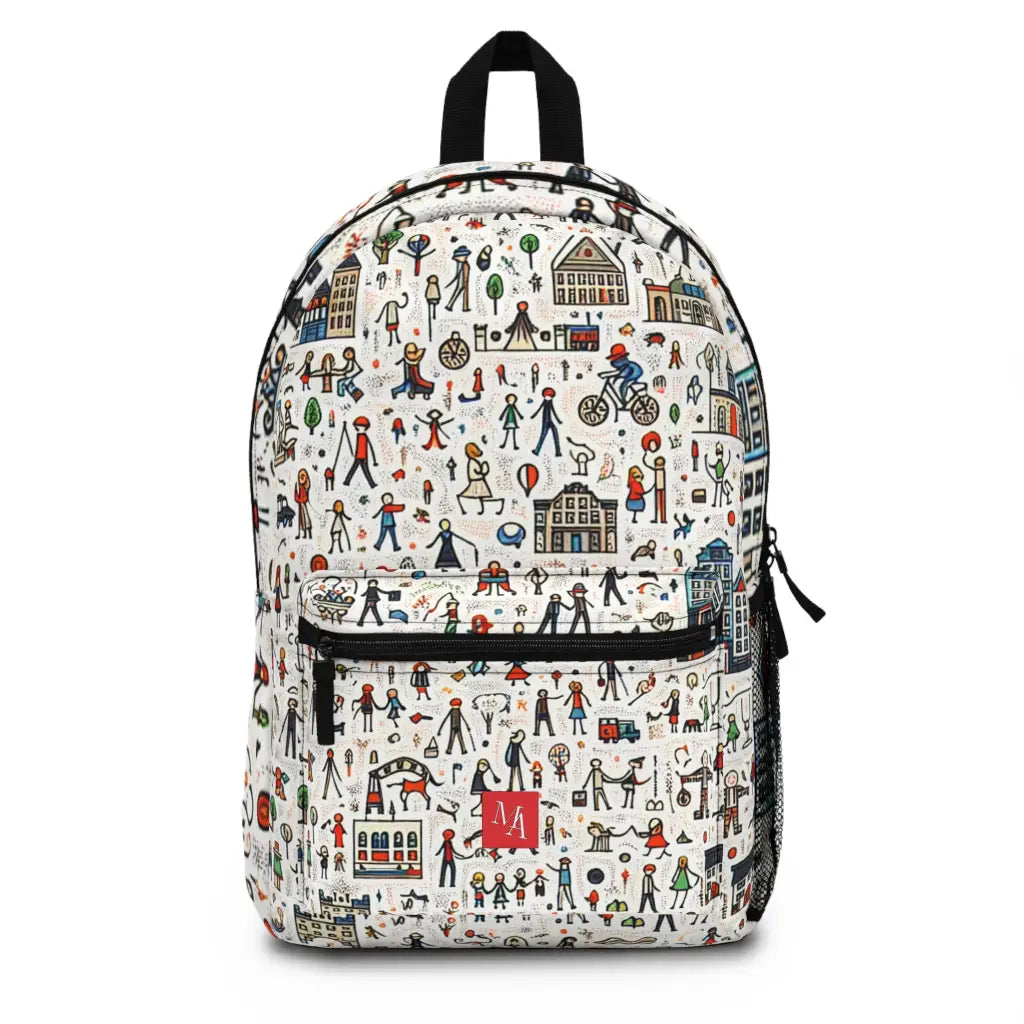 Miniature Cityscape Fantasia Backpack One size Bags
