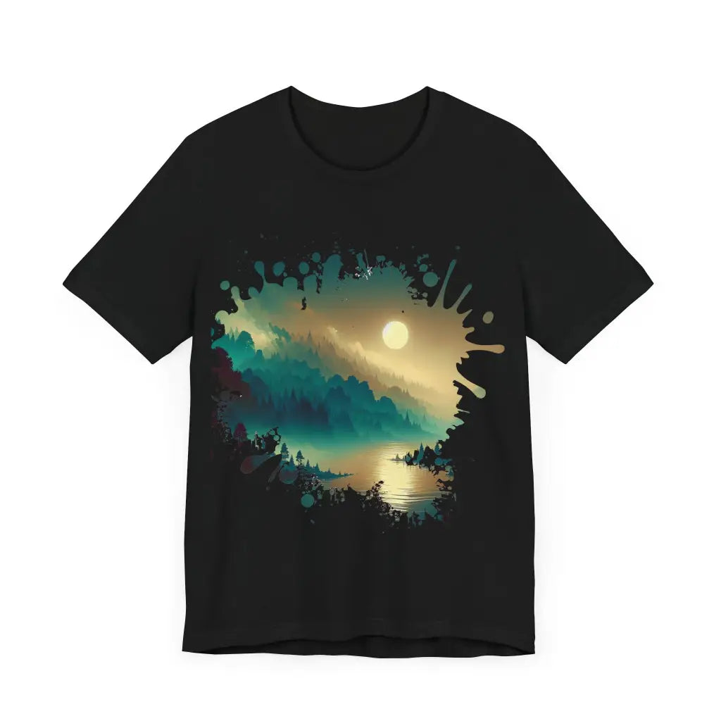 Mist Clad Expanse - Jersey Short Sleeve Tee - T-Shirt