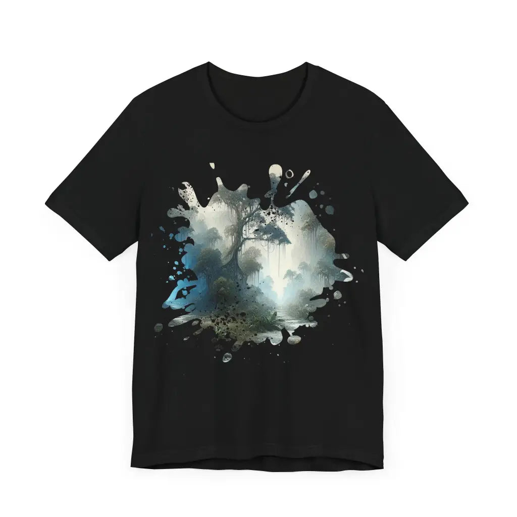 Misty Thicket at Daybreak - Jersey Short Sleeve Tee