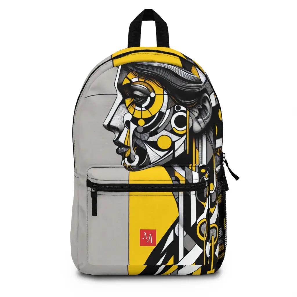 Modern Vision in Contrast Backpack One size Bags