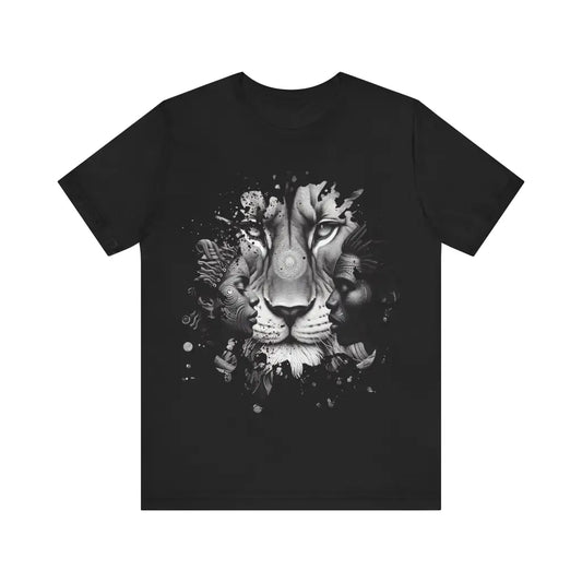 Monarch of the Savannah - Jersey Short Sleeve Tee - Black