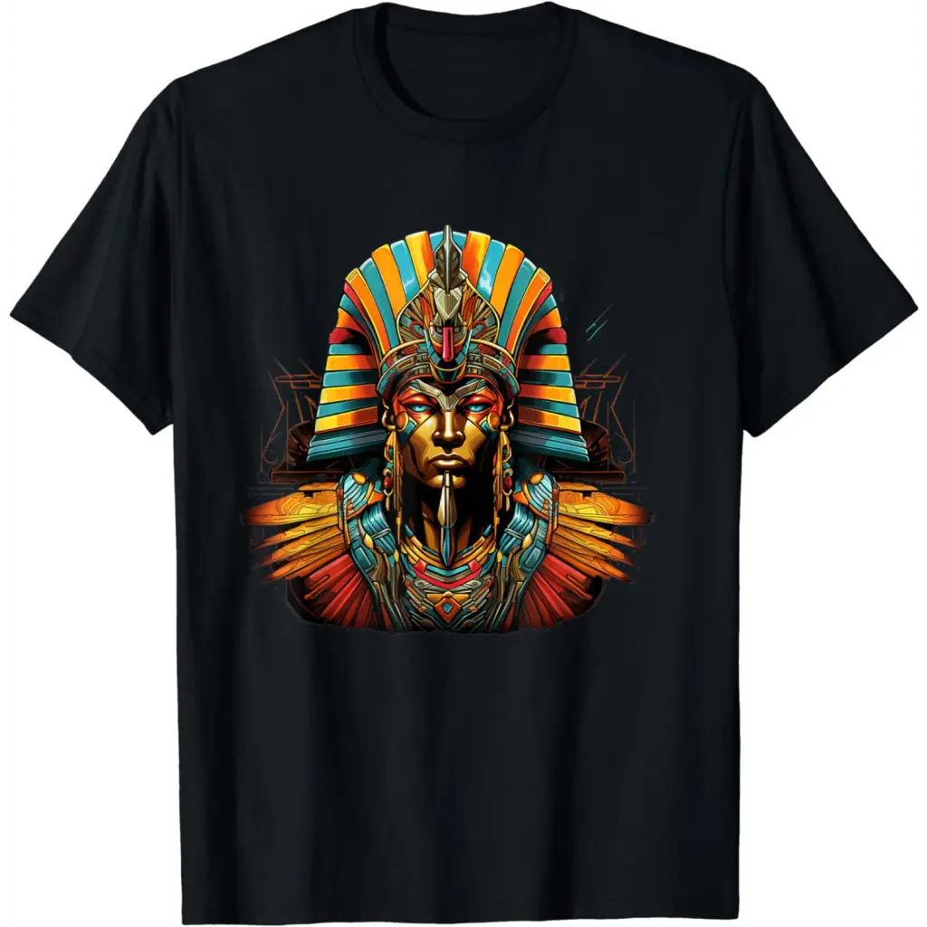 Monarchs of Time: Pharaoh’s Legacy T-Shirt - Black / Men