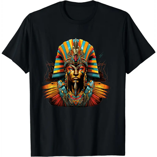 Monarchs of Time: Pharaoh’s Legacy T-Shirt - Black / Men