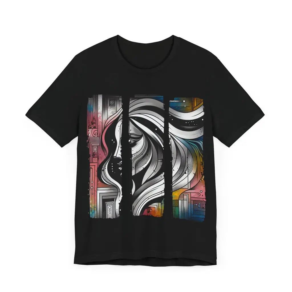 Monochromatic Melody - Jersey Short Sleeve Tee - T-Shirt