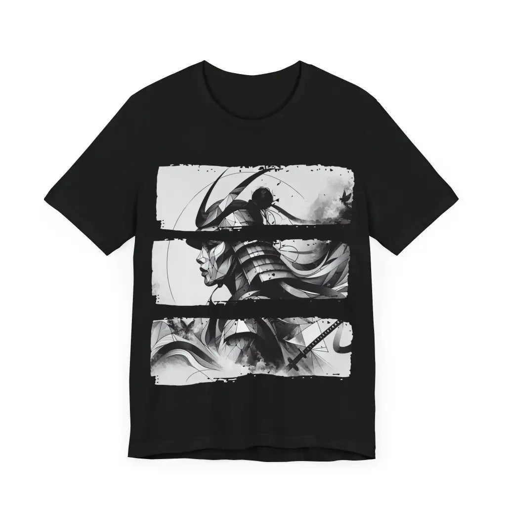 Monochromatic Samurai - Jersey Short Sleeve Tee - T-Shirt